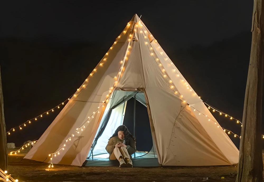 teepee tents to live in