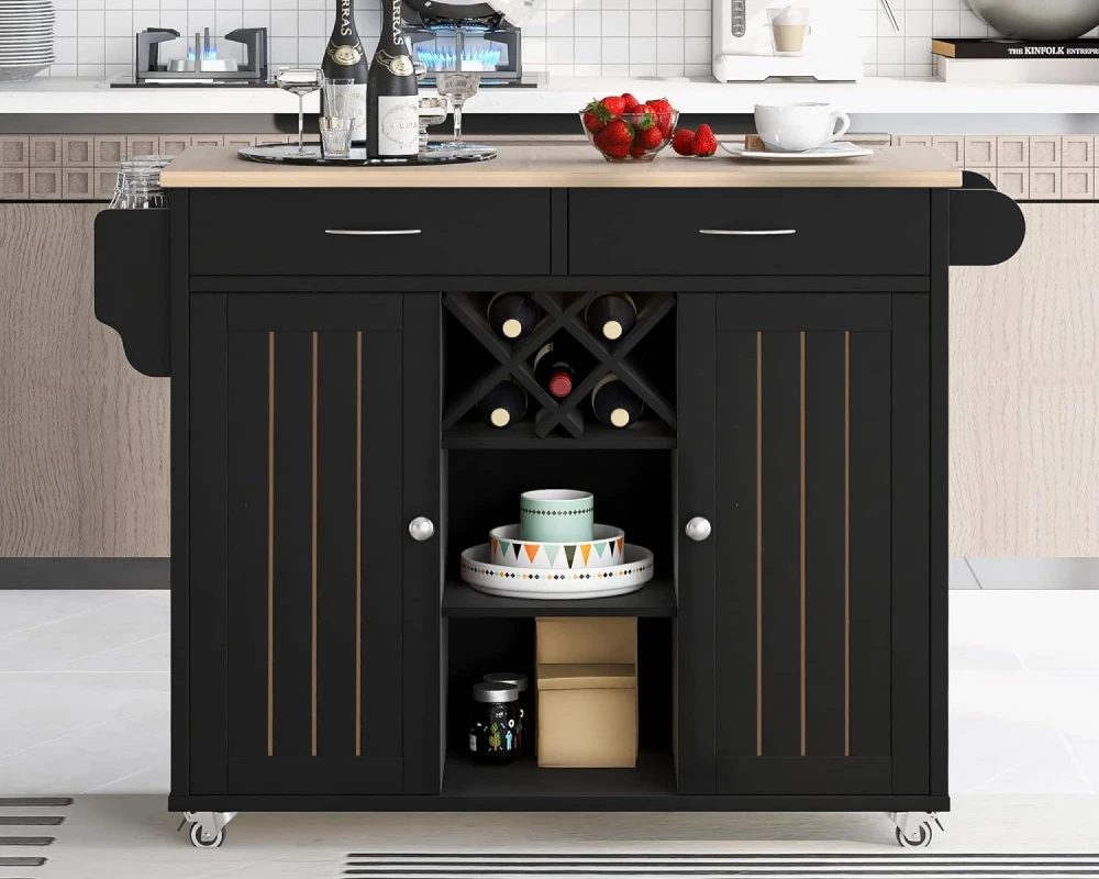 small mobile kitchen island