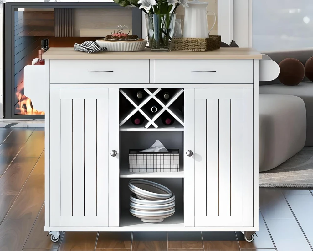 small mobile kitchen island