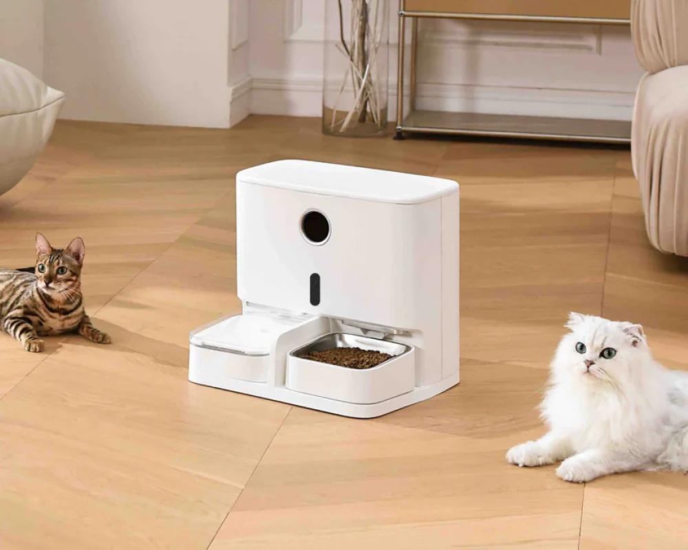 automatic pet feeder and water dispenser